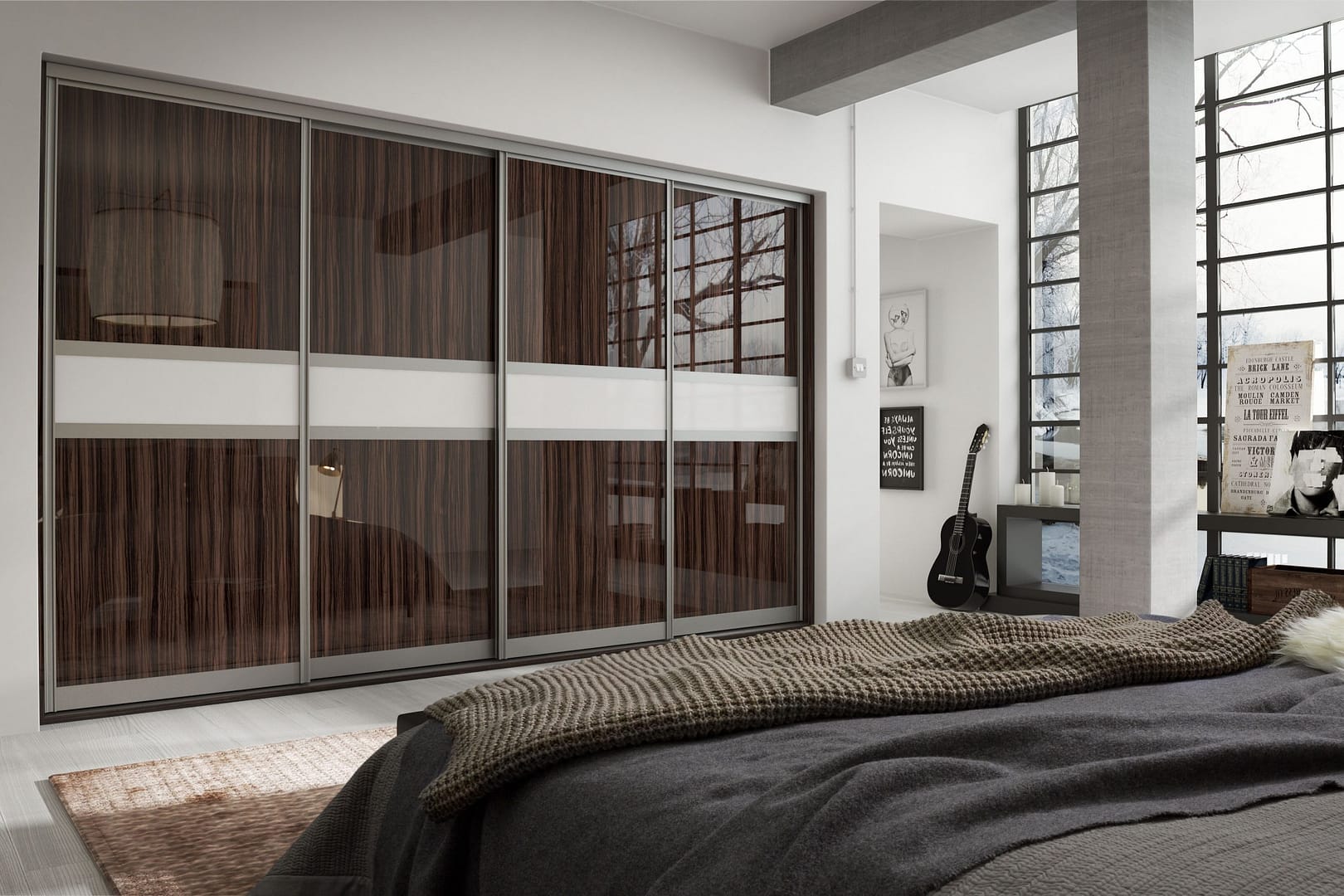 Sliding wardrobes
